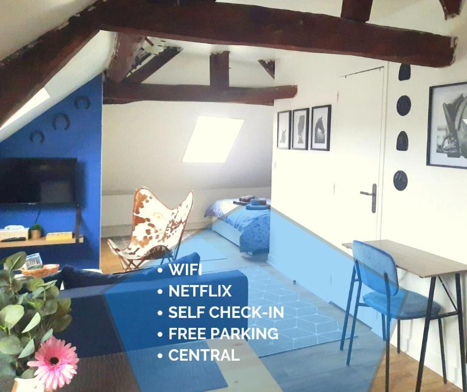 Equidia Compiegne Free Parking Wifi Self Check-In Apartment Venette Luaran gambar